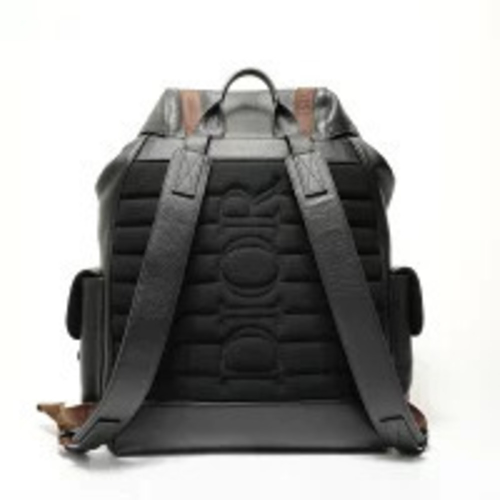 Christian Dior x Cactus Jack Hit the Road Leather Backpack Daypack Black